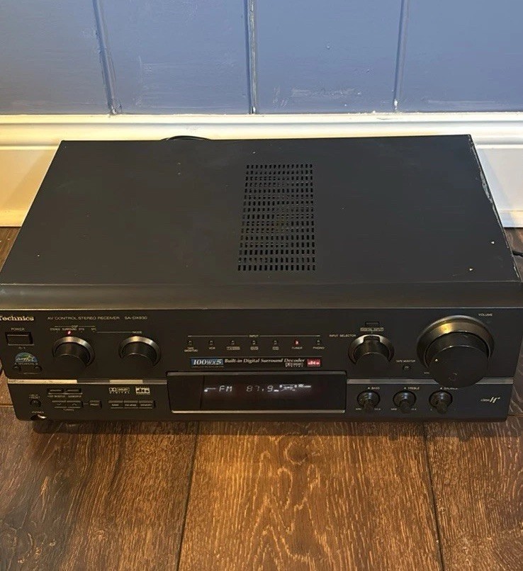 Technics SA DX930 5.1 Channel 500 Watt Receiver for sale online | eBay