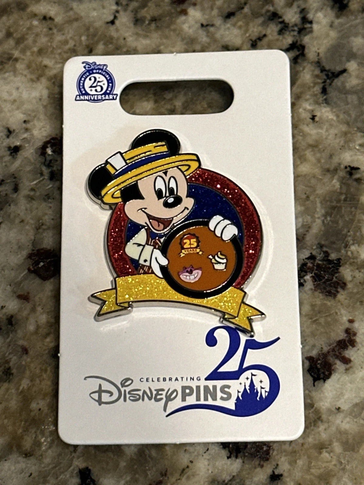 Disney Celebrating 25 Years Of Pin Trading Mickey Mouse 25th Anniversary 2025