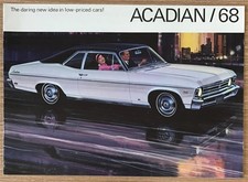 ACADIAN Canadian Car Sales Brochure Sep 1967 #GM-1536/9-67