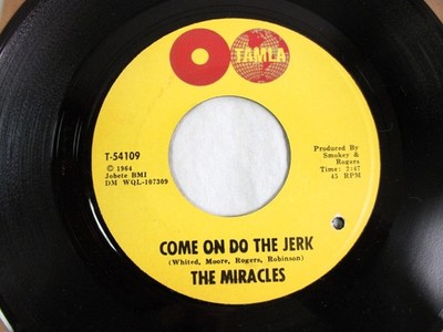 The Miracle's 45 RPM 1964 Baby Don't You Go TAMLA