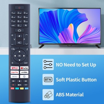 ALLIMITY Sostituisci Telecomando adatto per United Toshiba Grundig G24FLED LED22X15 LED39X15 LED32X15 LED19X15 LED29X15 LC-DVBT19 CT-RC1EU-15 24E1653DG 32E1653DG 24E1533DG 2917-20800217 42F1633DG