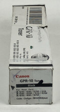 Canon Genuine GPR-10 Black Toner Cartridge imageRUNNER 1310 1330 1630 1670F NEW