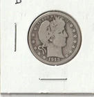 1913 D Barber Quarter (VG)