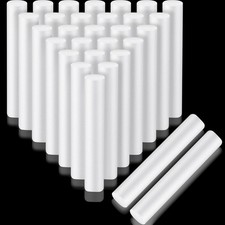 30 Foam Cylinders 6 Inch White for Crafts DIY Projects and Decorations