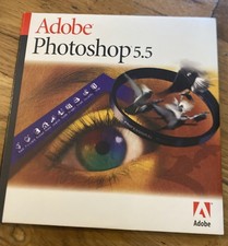 Adobe Photoshop 5.5 Upgrade Macintosh Image Editing Software W/ Serial Numbers