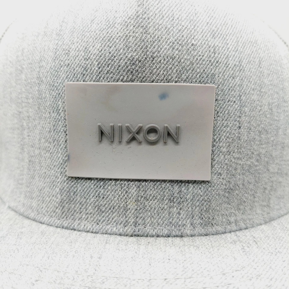Gorra Nixon EE. UU. Surf And Skate Icono Logo Malla SnapBack LEER Foto 2 de 4