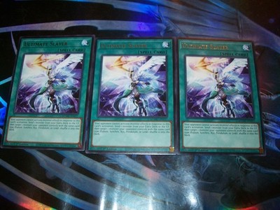 3x Ultimate Slayer 1st Edition Rare MZMU-EN117 Yu-Gi-Oh!