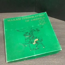 Vintage Rare Maxam Steak Knives Set Of 6 In The Original Box!