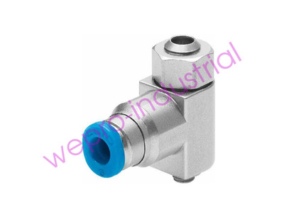 FESTO GRLZ-M5-QS-4-LF-C 175058 One-Way Flow Control Valve New
