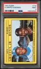 1991 Fleer - Ken Griffey Jr, Barry Bonds #710 PSA Graded Baseball Card