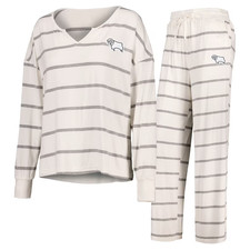 DERBY COUNTY Football Pyjamas WOMENS 8 10 OFFICIAL Loungewear Set Bottoms P59
