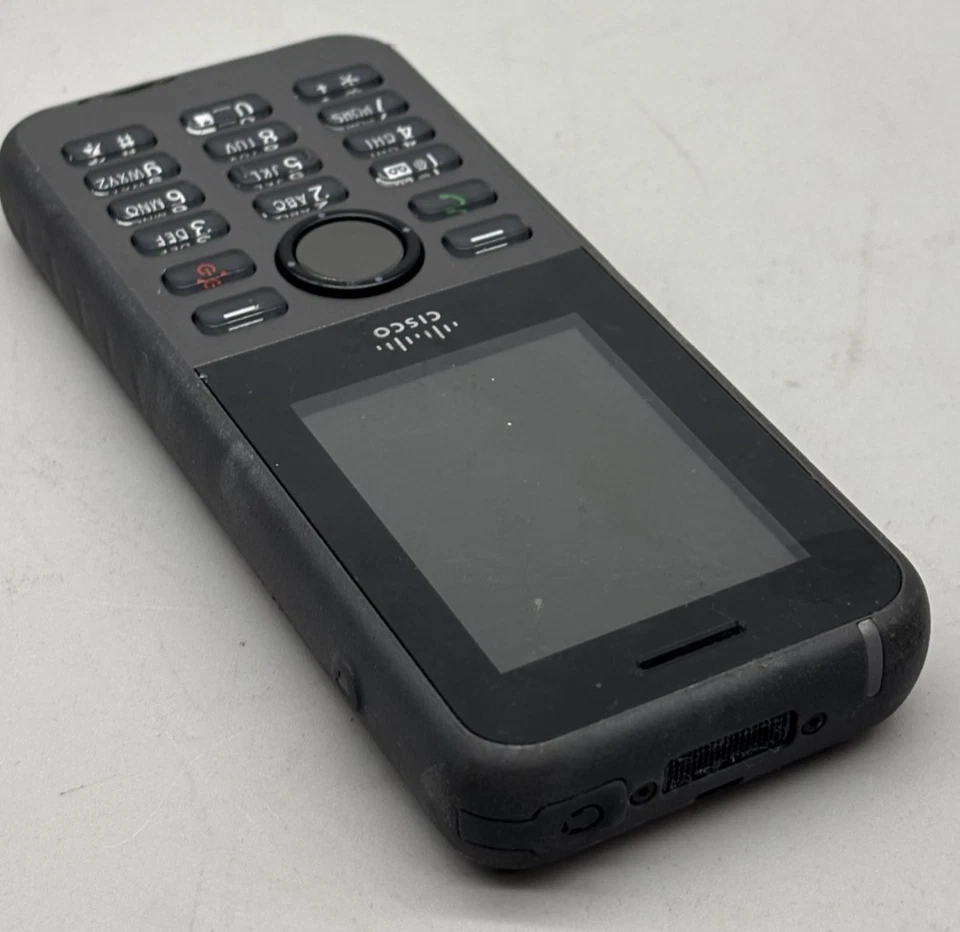 Teléfono IP Inalámbrico Cisco CP-8821 Negro - Justo/SIN CONTRAPORTADA/Ver foto y descripción Foto 4 de 4