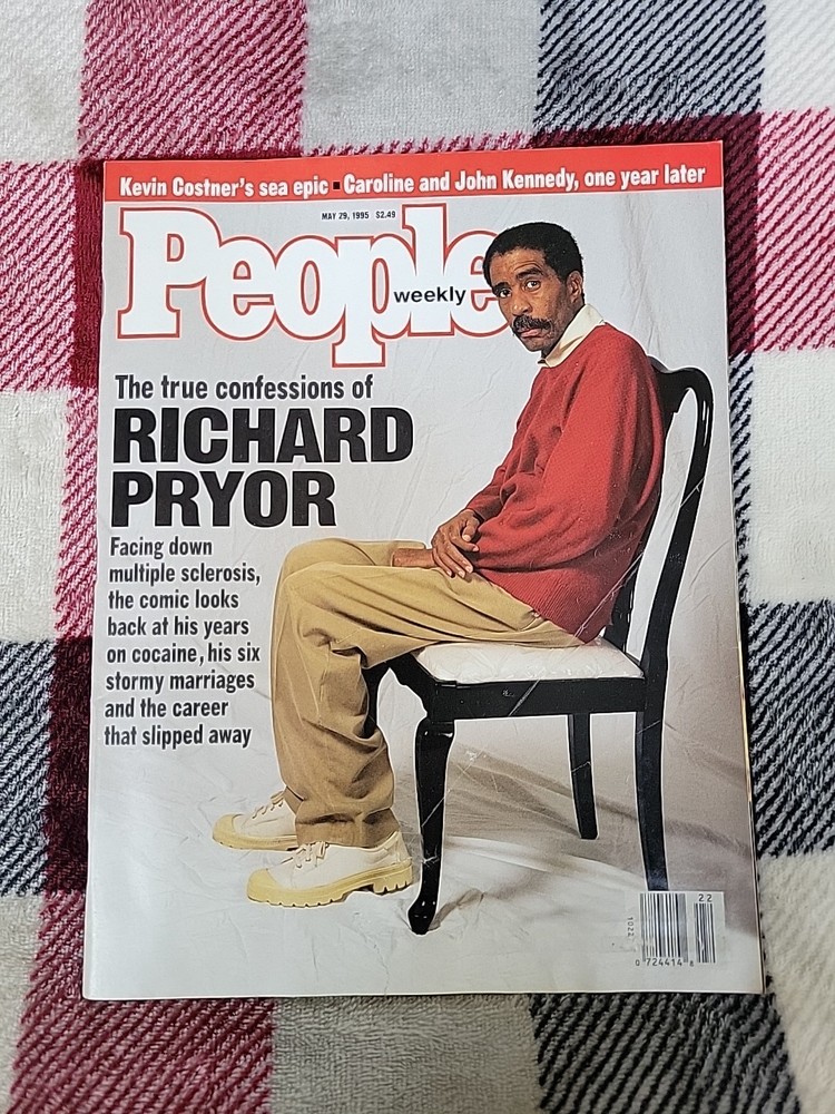 MAY 29 1995 PEOPLE magazine  UNREAD -  RICHARD PRYOR, Alison ELLIOTT, ZAIRE