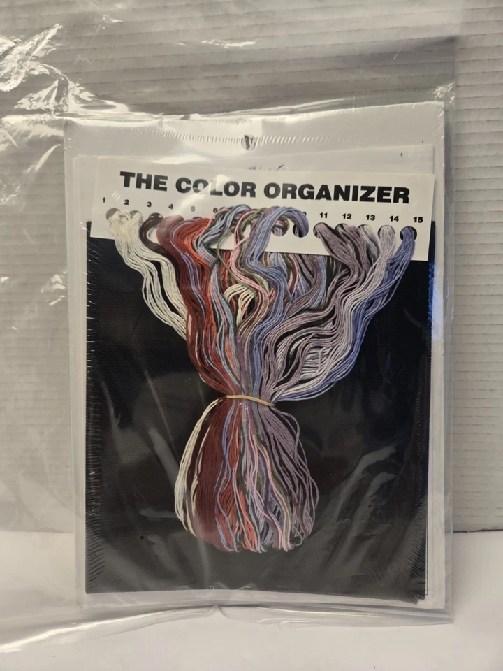 NUEVO Kit de punto de cruz contado Elsa Williams ROJO SATINADO Y PEONÍAS #02184 Foto 4 de 4