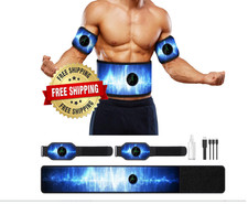 Estimulador abdominal ABS Estimulador muscular Unisexo Abdomen NUEVO 2025 US