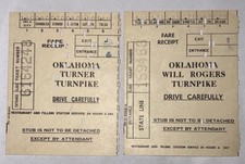 Vintage Ticket Stub Oklahoma Will Rogers Turn...