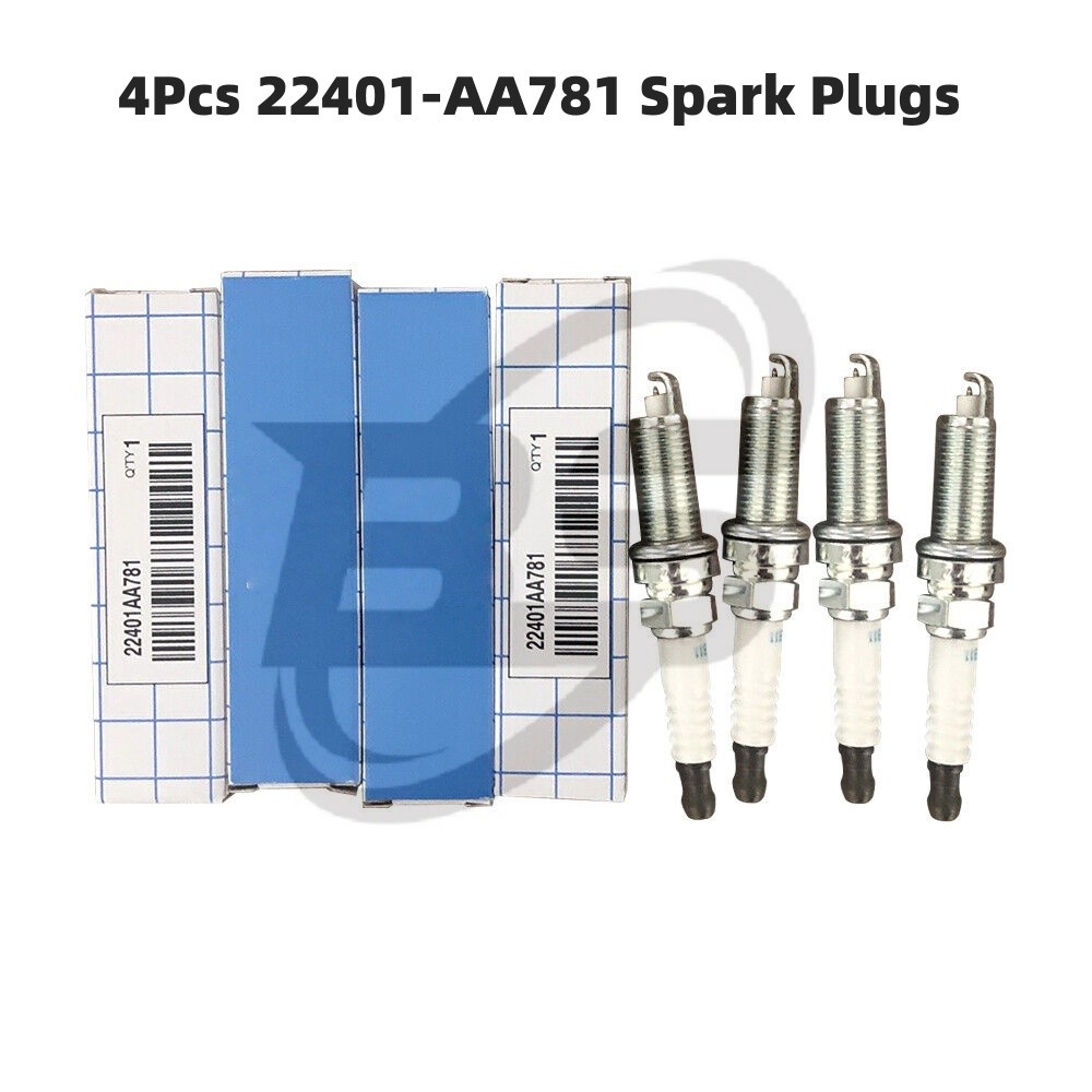 4PCS 22401-AA781 Spark Plugs For Subaru Impreza 2.0L Non-Turbo 2012-2016 Genuine