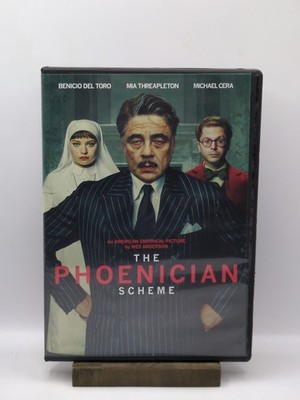 The Phoenician Scheme [DVD] 2025 Michael Cera - Like new - FAST SHIPPING