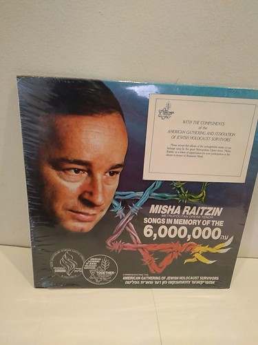 PARTISANS OF VILNA Songs of WWII... /MISHA RAITZIN Songs In Memory.. 2×LP SEALED - Picture 7 of 10