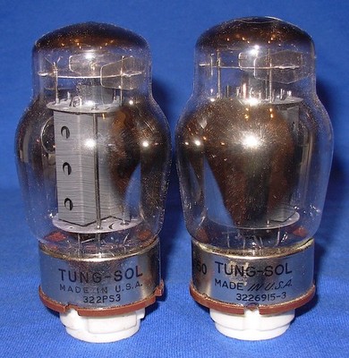 Strong Matched Pair TungSol  6550 Tubes