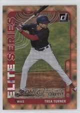 2021 Panini Donruss Elite Series 123/999 Trea Turner #ES8 2u3