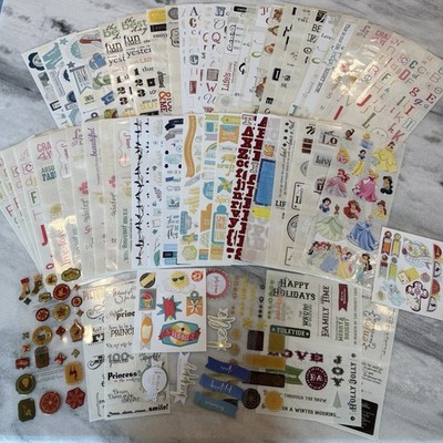 Creative Memories Lot of 70+ Mixed New & Partial Sheets Scrapbooking Stickers #3