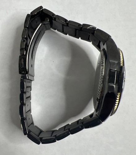 Seiko Coutura Herrenuhr 7D48-0AB0 Schwarz Kinetic Perpetual Water Resist 100M - Bild 3 von 7