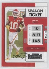 2021 Panini Contenders Tyreek Hill #48 0bt4