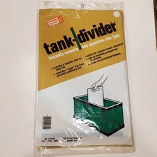 PENN-PLAX Fish Tank Divider  Screen Fits 29 & 55 Galloon Tanks 11 3/8” x 17 1/2"