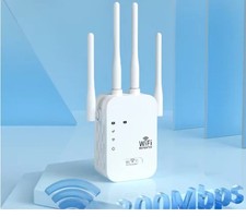 1200Mbps Dual Band WiFi Signal Amplifier Extender Range Repeater Booster  Plug