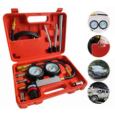 Cylinder Leak Down Tester Car Gasoline Engine Dual Gauge Leakdown Detector Tool Cylinder Leak Down Tester Car Gasoline Engine Dual Gauge Leakdown Detector Tool