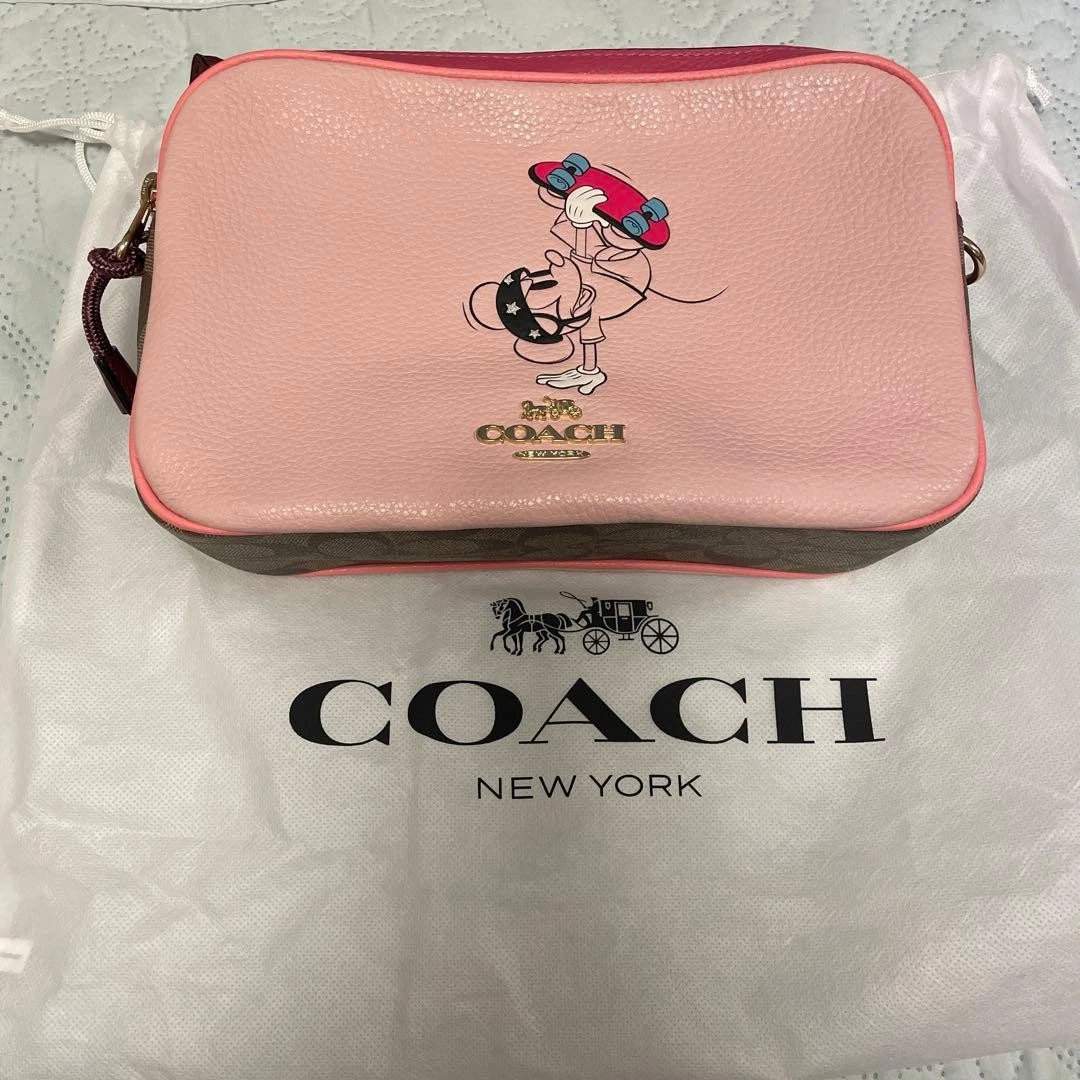 Coach ピンク ショルダーバッグ バッグ & ハンドバッグ 女性用 | eBay