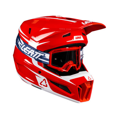 LEATT Moto Helmet Kit 3.5 - V26 | Red | Xl 61-62cm - 1026000704