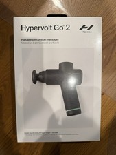 Hyperice Hypervolt Go 2 Black Handheld Percussion Massage Gun Device