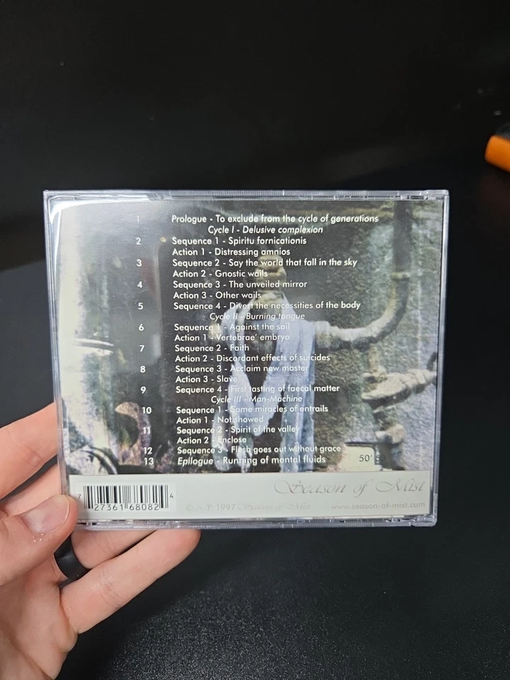 Anorexia Nervosa Exile Cd 1997 Press Season Of Mist EX OOP RARE Foto 4 de 4