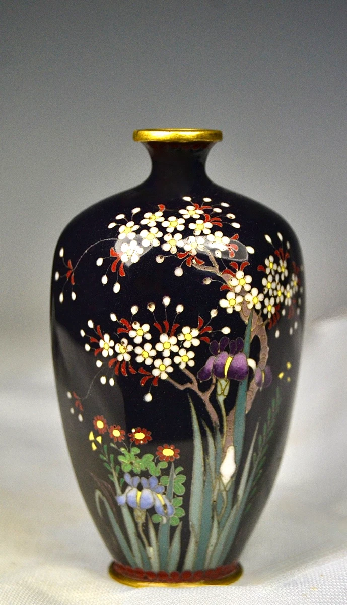景泰蓝日本花瓶1850-1899 | eBay