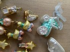 Department 56 Mini Glass Baby Ornaments and 2 Lg Carriage & Baby Shoes *Lot 28* — photo 9
