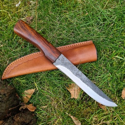 Sax Mittelalter Wikingermesser Mittelaltermesser Handgeschmiedet 32cm (SF10)