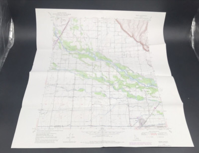 1980 Ririe Idaho ID Quadrangle Geological Survey Topo Map 22'' x 27'' USGS