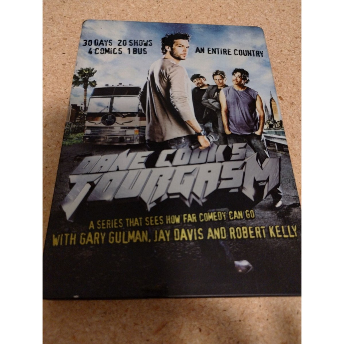 Dane Cook's Tourgasm 3-Disc DVD Set Steelbook HBO Comedy Tour | eBay