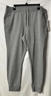 NWT RBX Active Womens Gray Drawstring Strecth CR788 Sweatpants Size XL