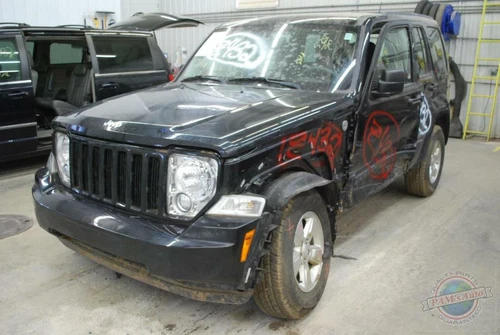 OEM Side View Door Mirror For Liberty Left Blk-Text Pwr Cvr Scratches