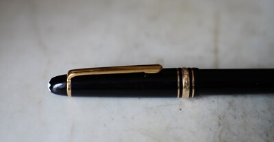 Stylo Plume Montblanc Meisterstück 145 Chopin - Plume Or 14 Carats Platine - Occasion