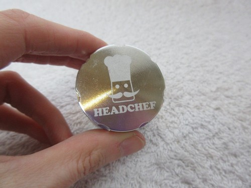 Headchef 4 Part Compact Herb Grinder - Silver Colour - Afbeelding 3 van 17