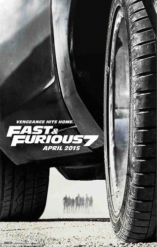 FAST and FURIOUS movie poster FURIOUS 7 movie poster PAUL WALKER 11x17 - 第 1/2 張圖片
