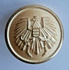 POST WW2 AUSTRIA / AUSTRIAN ARMY Large Gilt Button by Ulbricht's