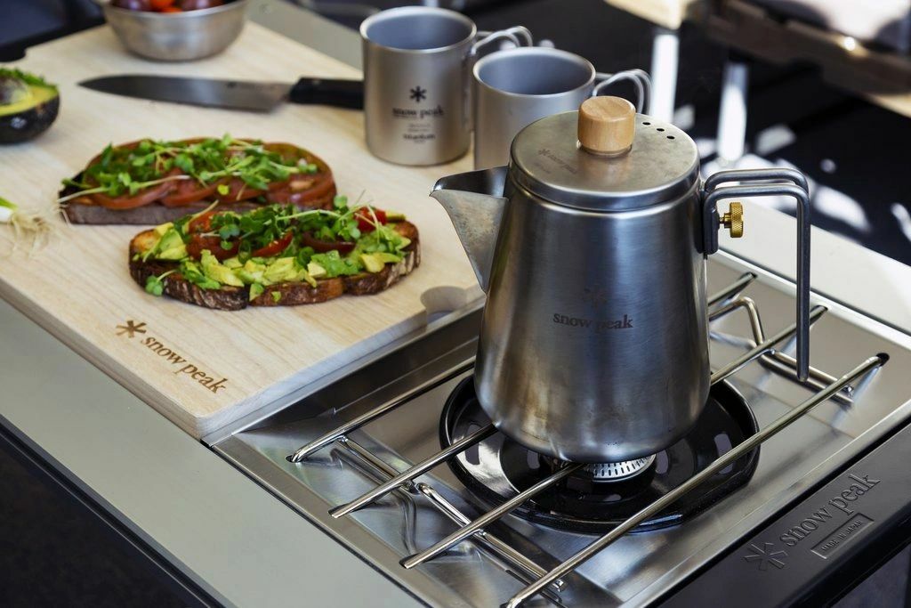 SNOW PEAK JAPAN GS-450 FLAT BURNER MINIMAL LIGHTWEIGHT IGT STOVE