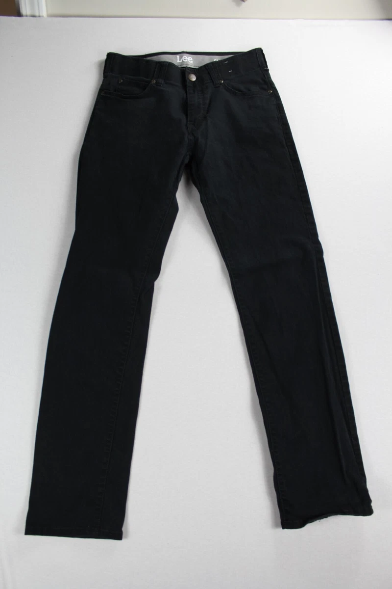Black lee jeans mens 2025