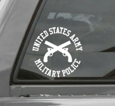 UNITED STATES ARMY MILITARY POLICE Vinyl Decal Stickers U.S. Army