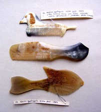 VINTAGE HAIR COMB OR ACCESSORY SET - INCLDES US TARIFFS